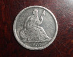 1837-Half-Dime