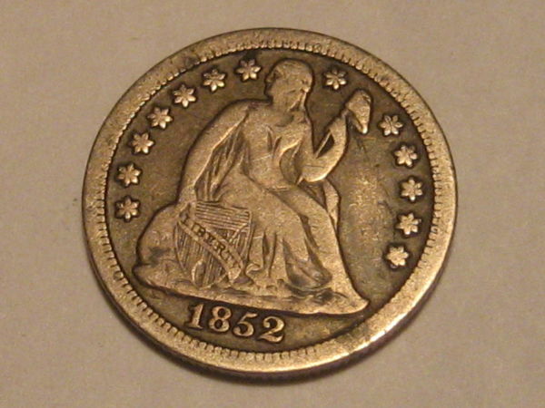 1852-Dime