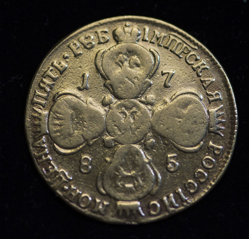 1785-Catherine-II-Gold-Coin---Denomination-And-Grade?