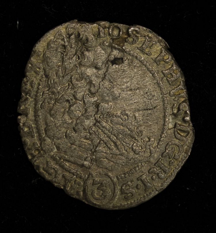 1711-3-Kreuzer-Coin---Poor-Condition---How-Was-It-Made?