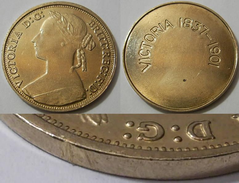 Goldplate-Victoria-Token?-Medal?