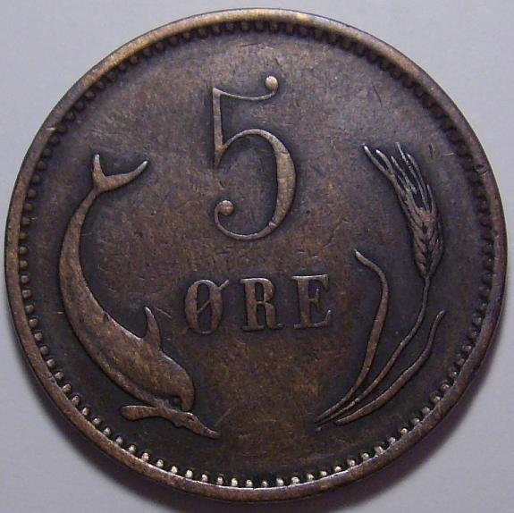 Denmark-5-Ore-1906---VF?
