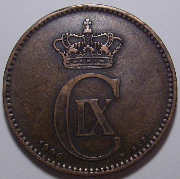 Denmark-5-Ore-1906---VF?
