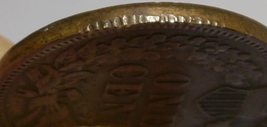1883-Indian-Cent---Trace-Of-Reeding---Mint-Error?