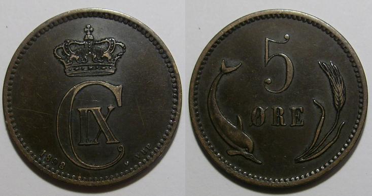 Denmark-5-Ore-1898-W.-