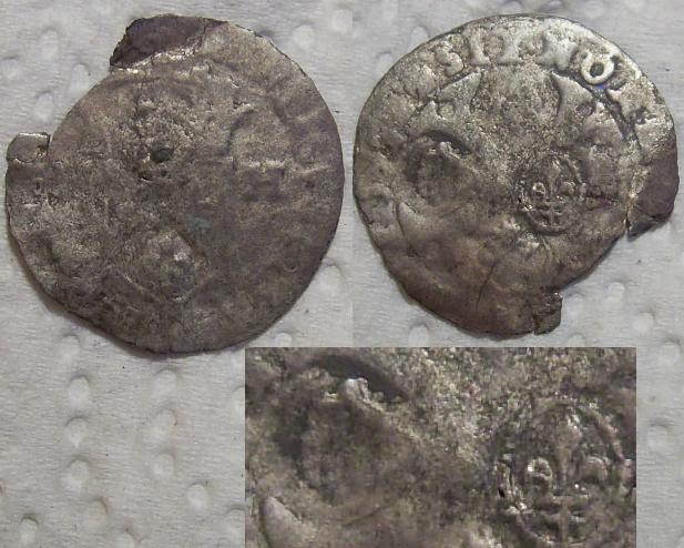 ID-Medieval-Silver-Coin-French-Counterstamped-?