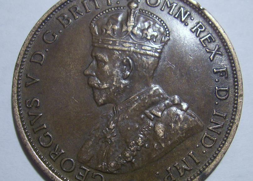 1915-H-One-Penny-Coin---Grade
