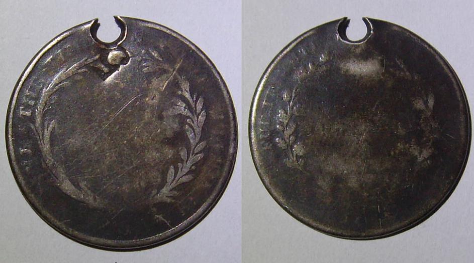 Please-ID-19-Century-Worn-Medal-/-Coin-/-Token?-Silver