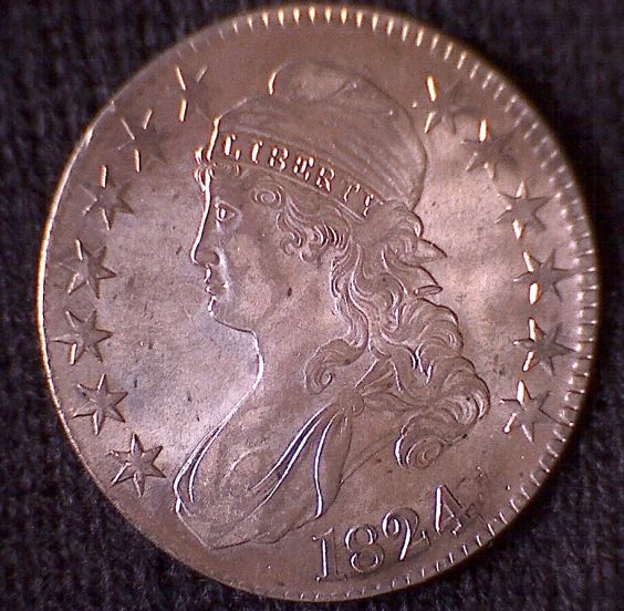 1824-Bust-Half