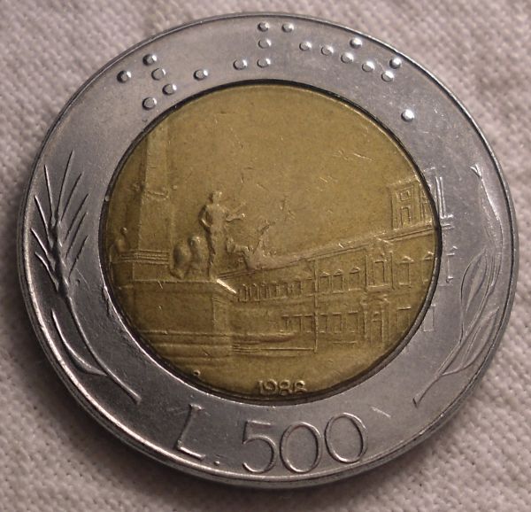 1988-Italy-500-Lira