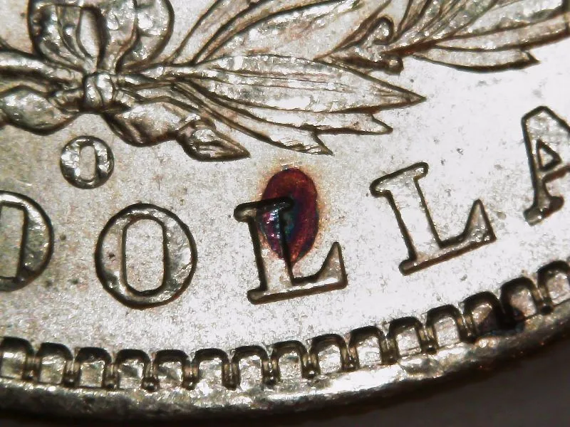 There-Is-A-Spot-On-1901-O-Morgan-Dollar