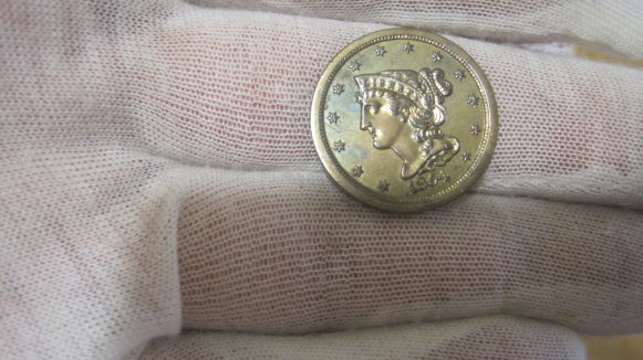 1854-Half-Cent