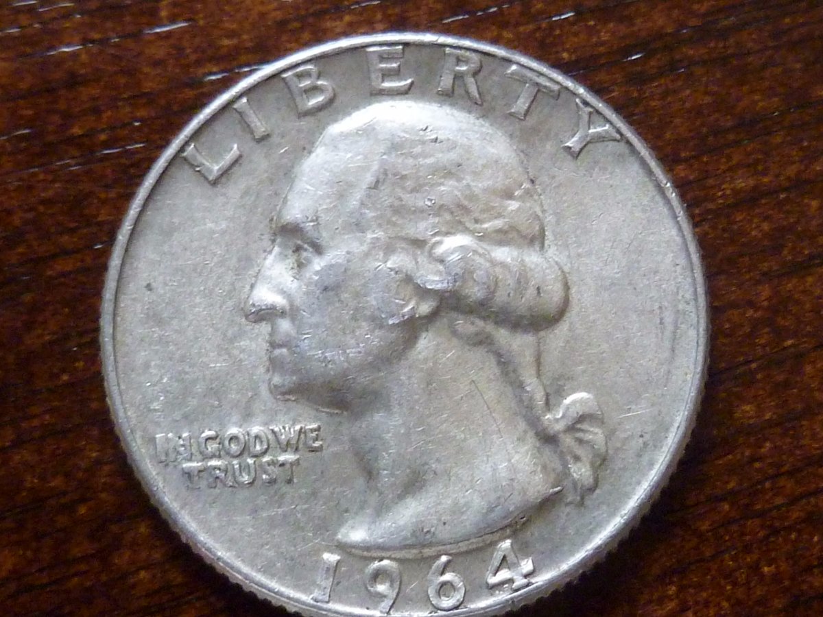 Bought-Roll-Of-Quarters-My-First-Silver-Quarter-Found!-Yay!!