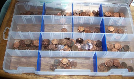 Organizing-My-Cent-Collection