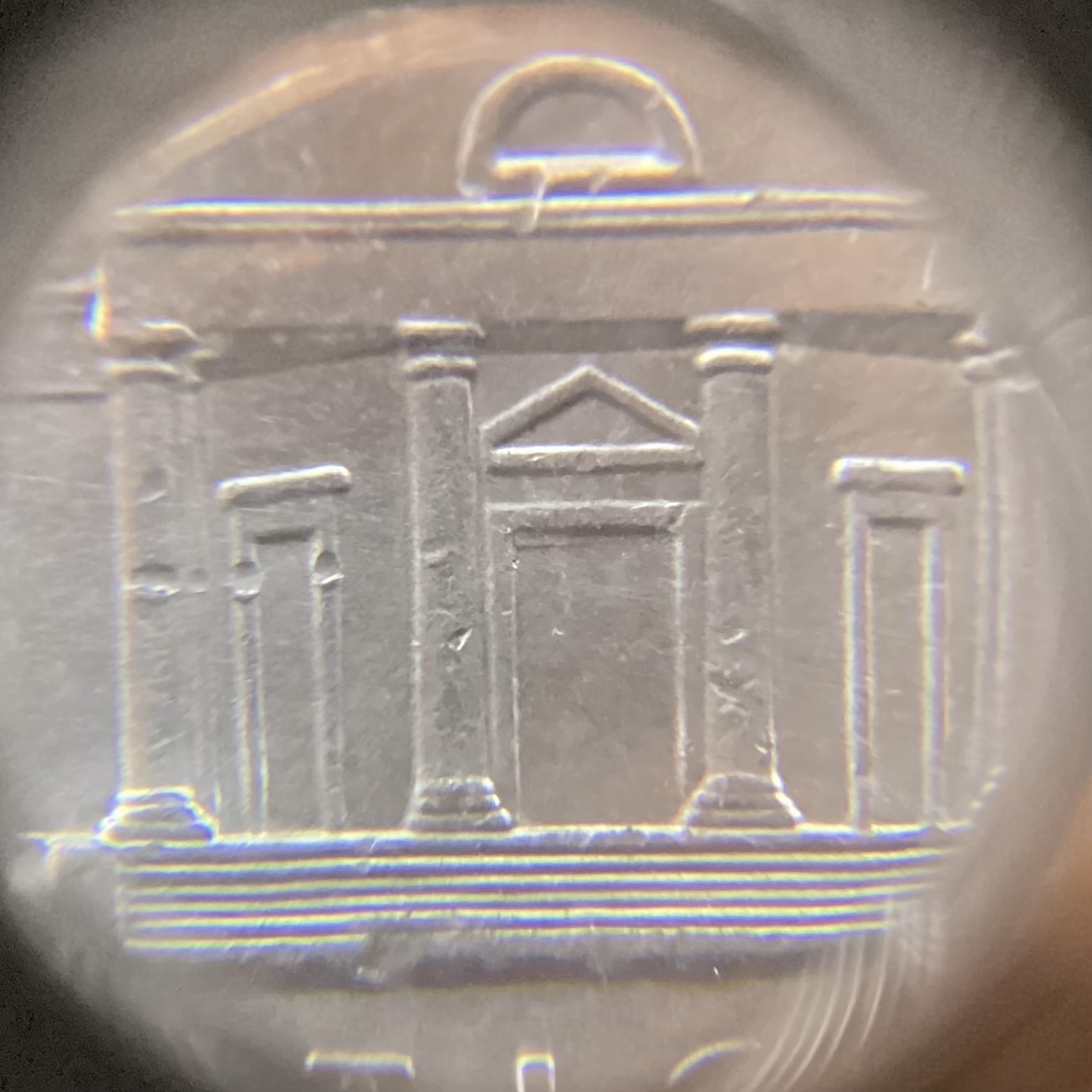 2020-P-Jefferson-Nickel-WDDR-Line-In-Door,-Left-Corner,-Across-Top
