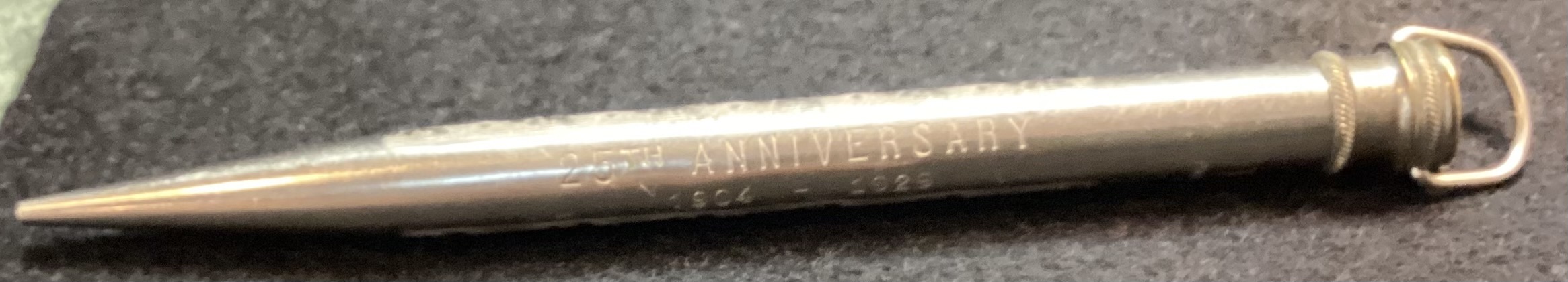 Emaus-Natl-Bank-Pencil:-25th-Anniversary-1904-1929.