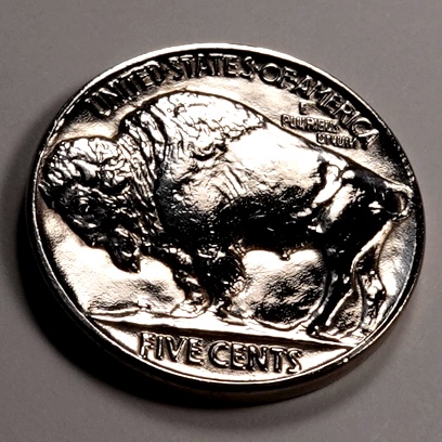 Ebay:-Strange-Gleaming-1937-Buffalo-Nickel-