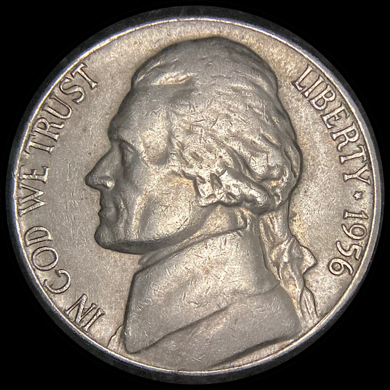 Researching:-1956-Jefferson-Nickel-With-DDR-Or-Tdr.