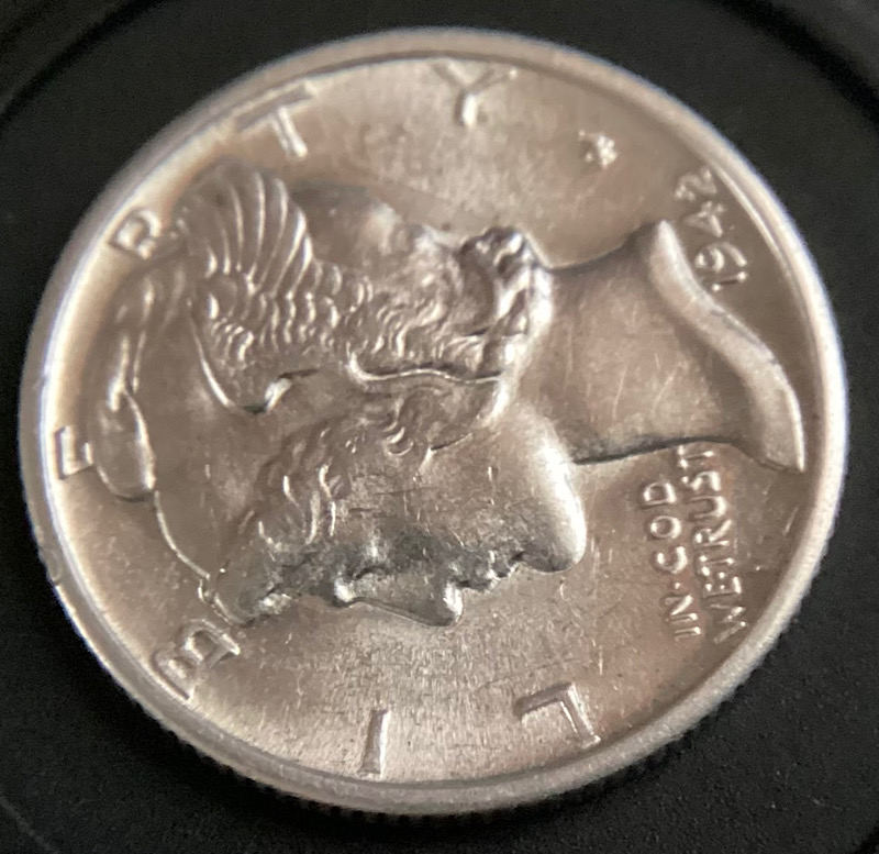 1942-D-Mercury-Dime-FS-501-RPM-D/D-Se-For-Grading.