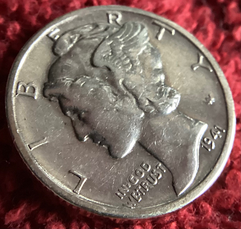 1941-D-Mercury-Dime-For-Grading.