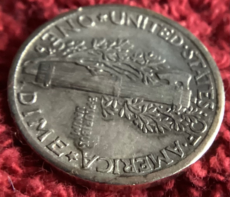 1941-D-Mercury-Dime-For-Grading.