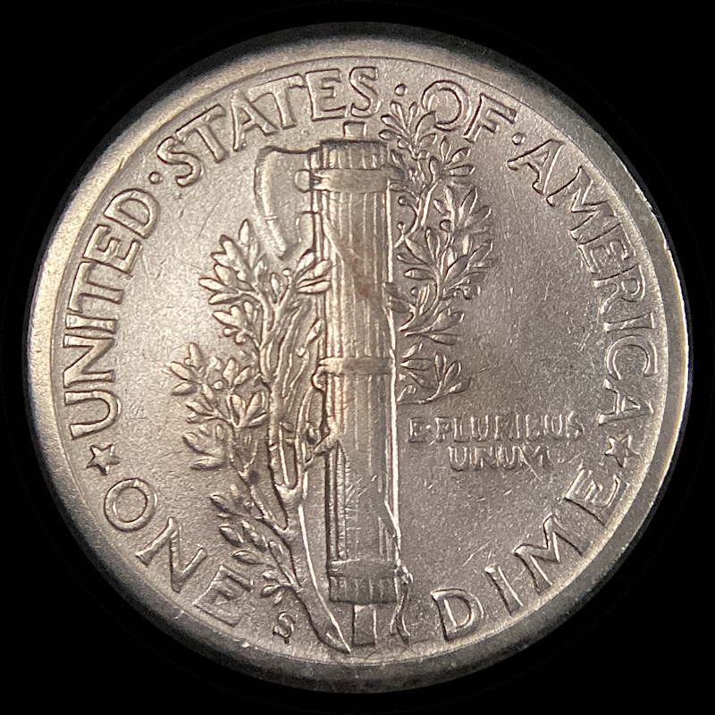 1943-S-Mercury-Dime-For-Grading.