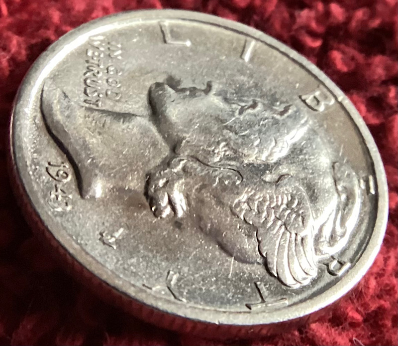 1943-S-Mercury-Dime-For-Grading.