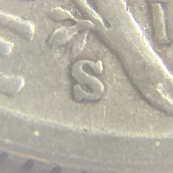 1942-S-Mercury-Dime,-Probable-FS-501-Inverted-Mint-Mark.