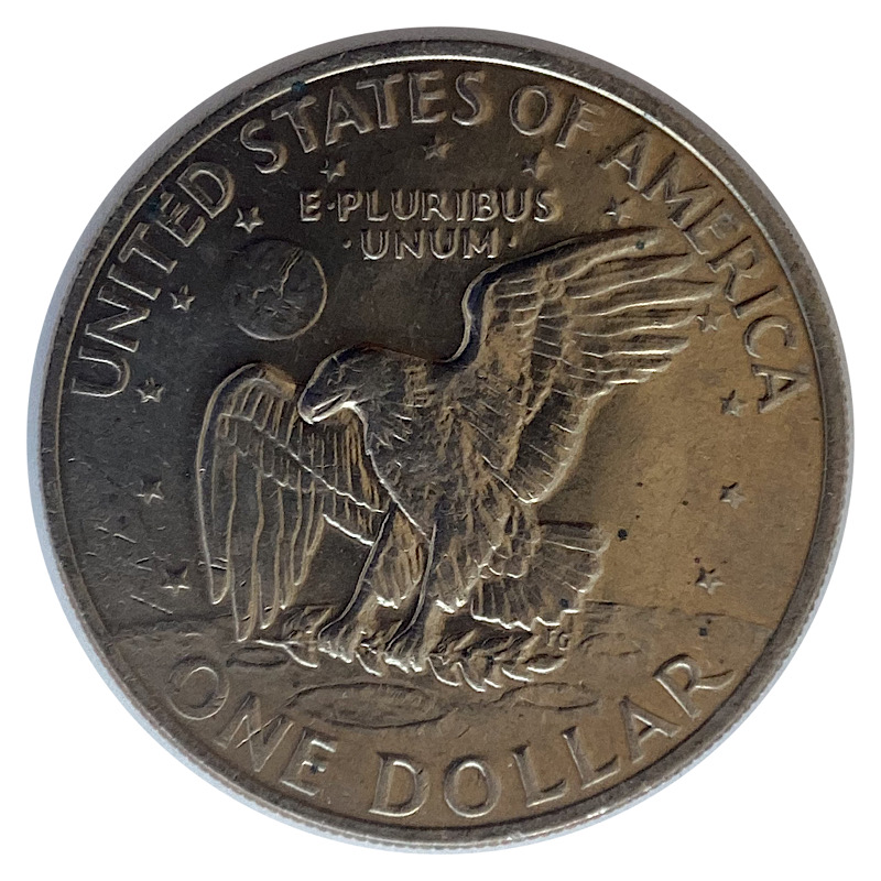 1972-Eisenhower-Dollar,-Type-2-For-Grading-Coin-2/2.
