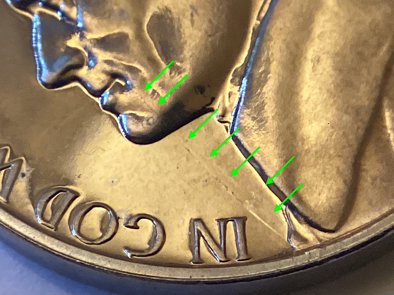 1960-Proof-Jefferson-Nickel-With-Lamination.