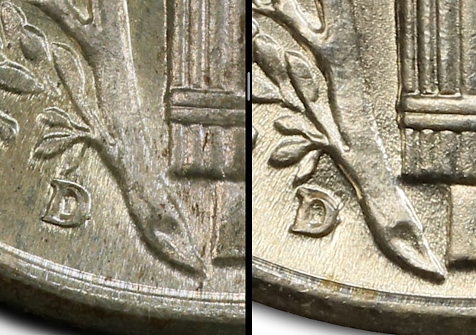 1943-D-Mercury-Dime,-Variety-Hunt-RPM-Miss-PCGS-MS-66FB.