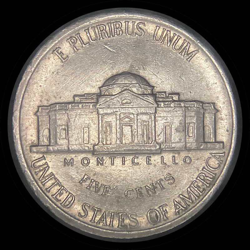 1983-P-Jefferson-Nickel,-Opposite-Misaligned-Faces:-Term?
