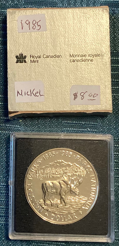 Rookie-Question:-A-Nickel-1985-RCM-Proof-Dollar?