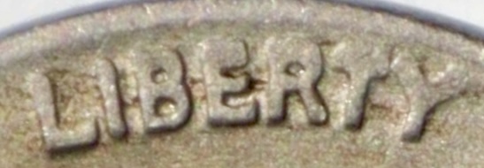 1935-Buffalo-Nickel-With-Thick-Letters-Metal-Flow,-Circulation-Flattening.