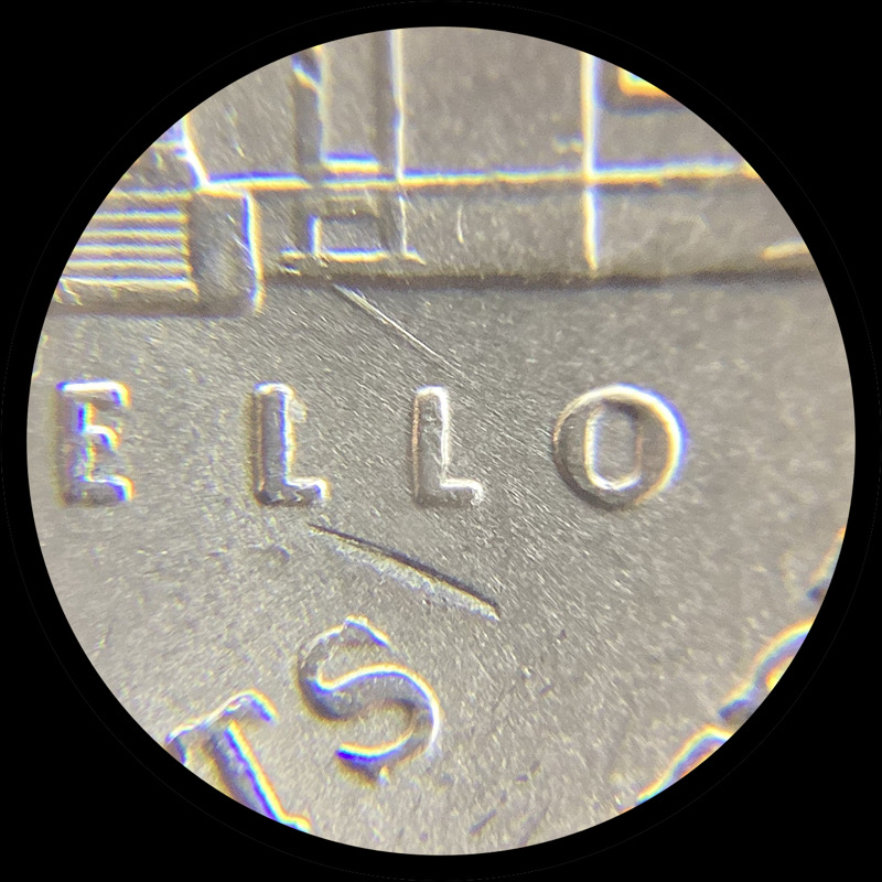2013-P-Jefferson-Nickel-With-Long-Die-Gouge,-Trail-Die,-Or-Feeder-Finger-Damage.