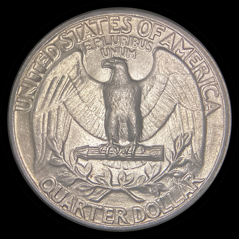 1941-Washington-Quarter,-Doubled-Beak,-Specific-Die-Inconclusive.