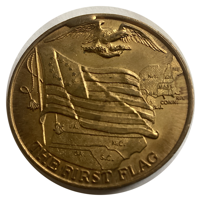 Medal:-The-First-Flag-With-Sizable-Cud.
