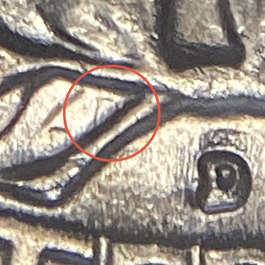 1957-D-Quarter,-Misplaced-D.