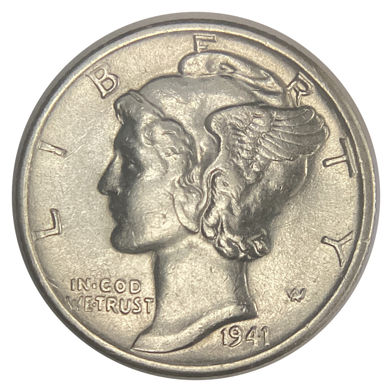 1941-S-Mercury-Dime-FS-511-For-Grading.