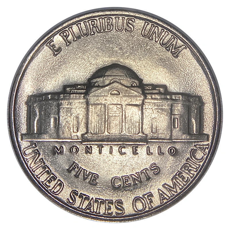 1942-Jefferson-Nickel,-DDO-FS-102-With-Wheel-Mark.