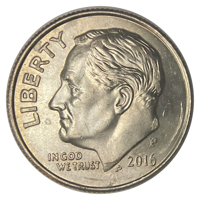 2016-P-Dime-With-Feeder-Finger-Scrapes-Ffd.