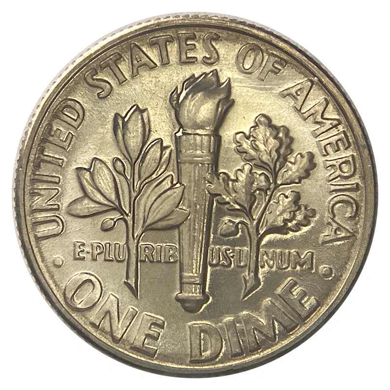 1967-SMS-Dime:-Scrapes,-Polishing,-Struck-Through-Oil-Or-Grease?