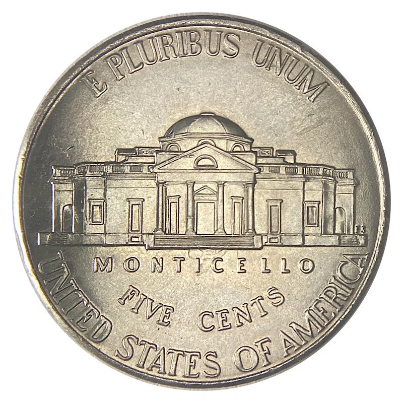 2023-P-Jefferson-Nickel,-Strong-Die-Clash.