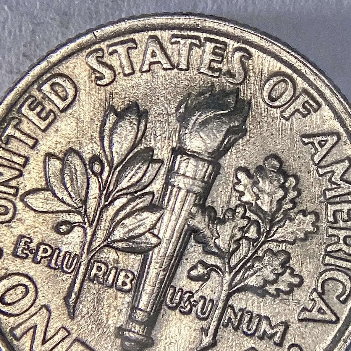 1993-P-Dime-With-Deep-Scratches,-Maybe-Feeder-Finger-Damage?