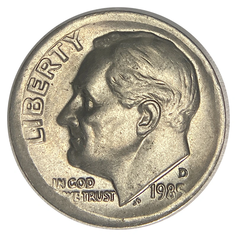 1985-D-Dime-With-Weak-Rims-And-Reeds.-Weak-Strike?