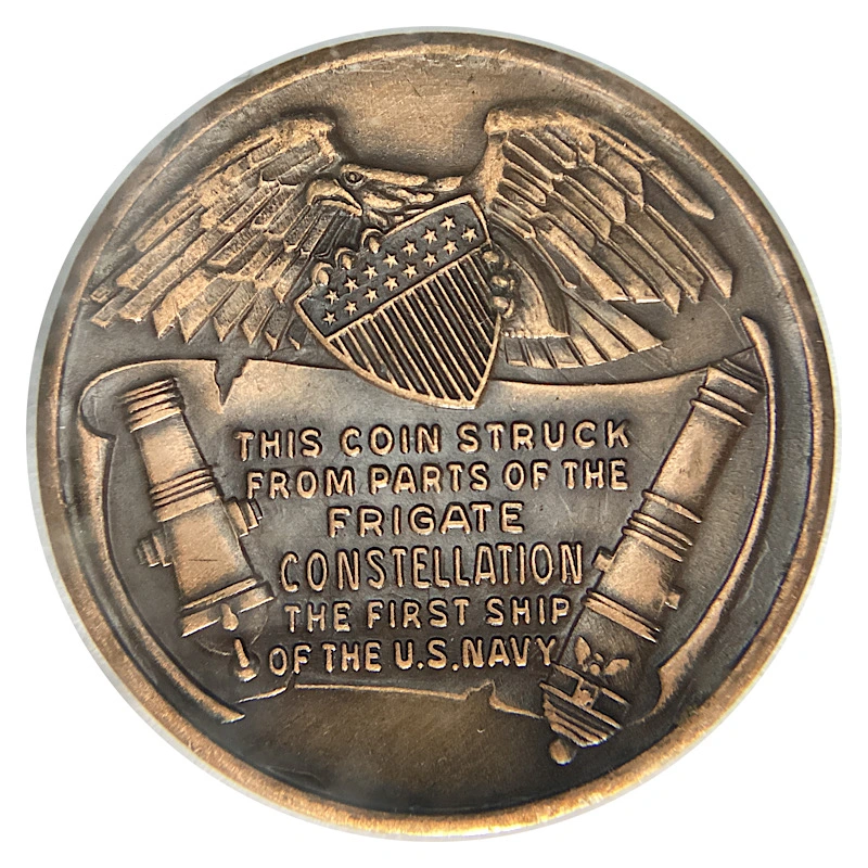 A-Dozen-Different-US-Frigate-Constellation-1797-Medals-Posted-On-Ebay.