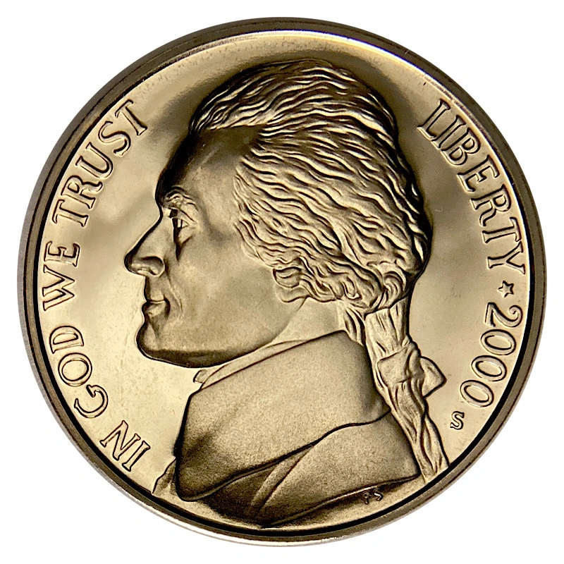 2000-S-Proof-Nickel,-Struck-Through-Grease.