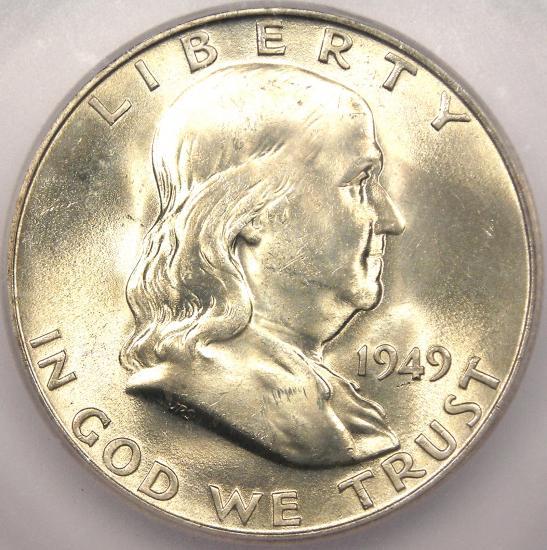 1949-D-Franklin-ICG-MS-66-FBL,-Would-It-Cross