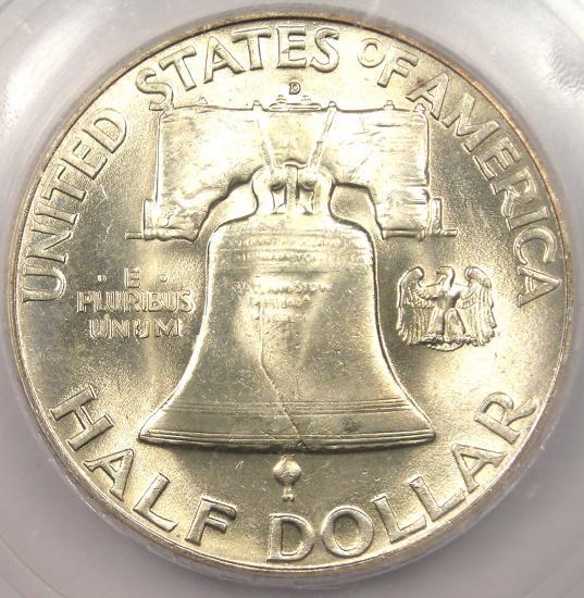 1949-D-Franklin-ICG-MS-66-FBL,-Would-It-Cross