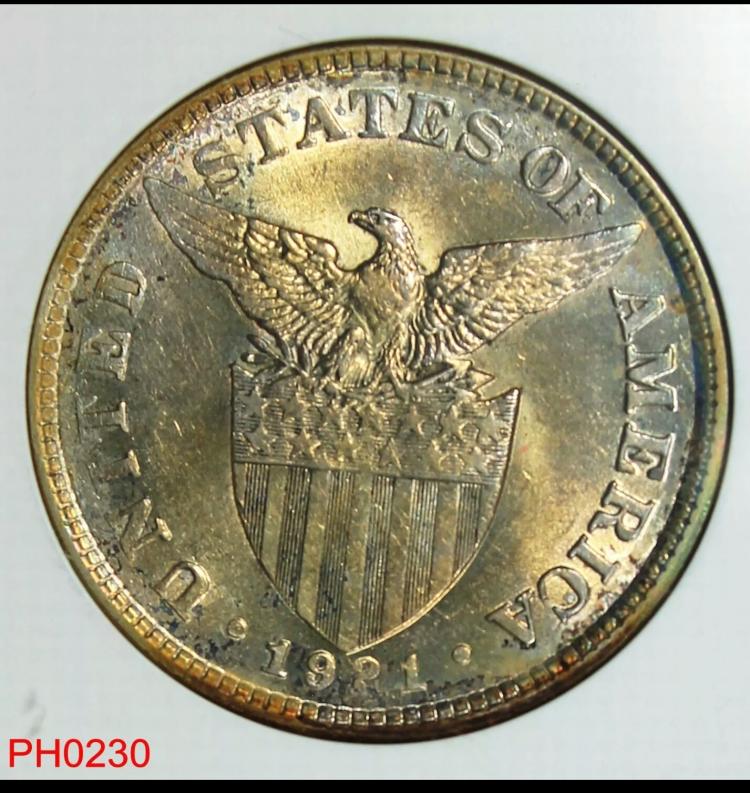 1921-Philippines-50-Centavos,-Info-Needed.
